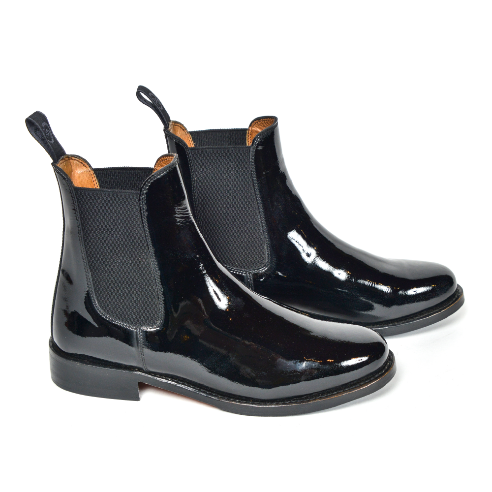 glamb　Fred check jodhpurs-(GB0418-P08) Vintage Black Jodhpur Riding Breech With Flare Leg and Foot