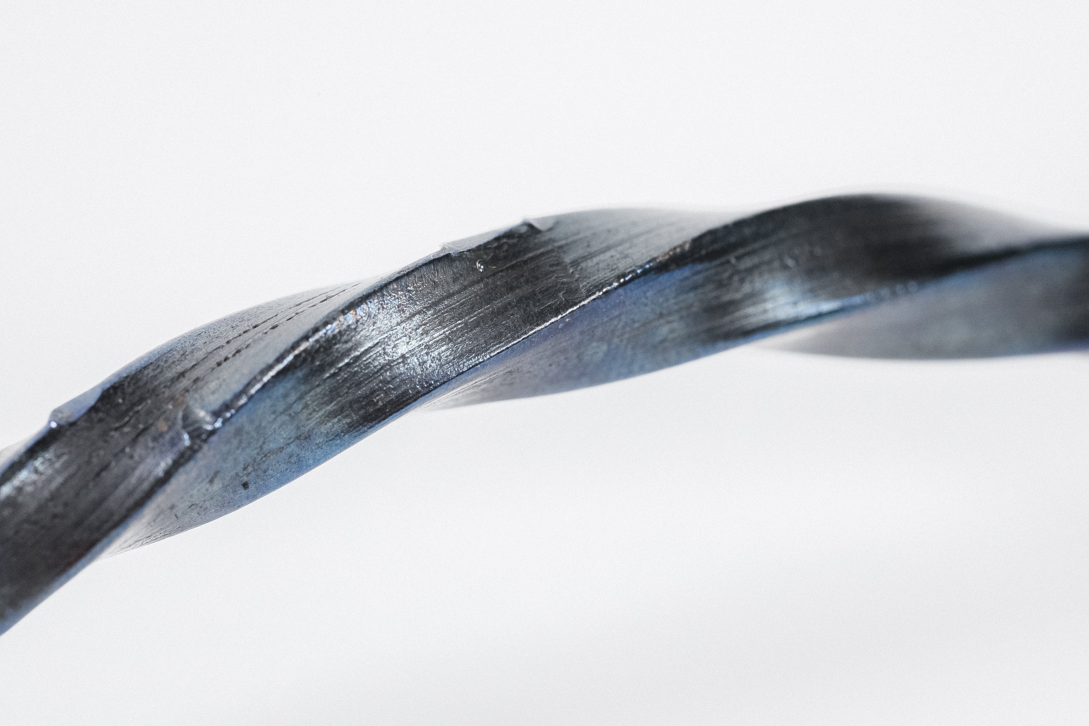 Extreme Close-up of the Slow Twist on a Horse Bit