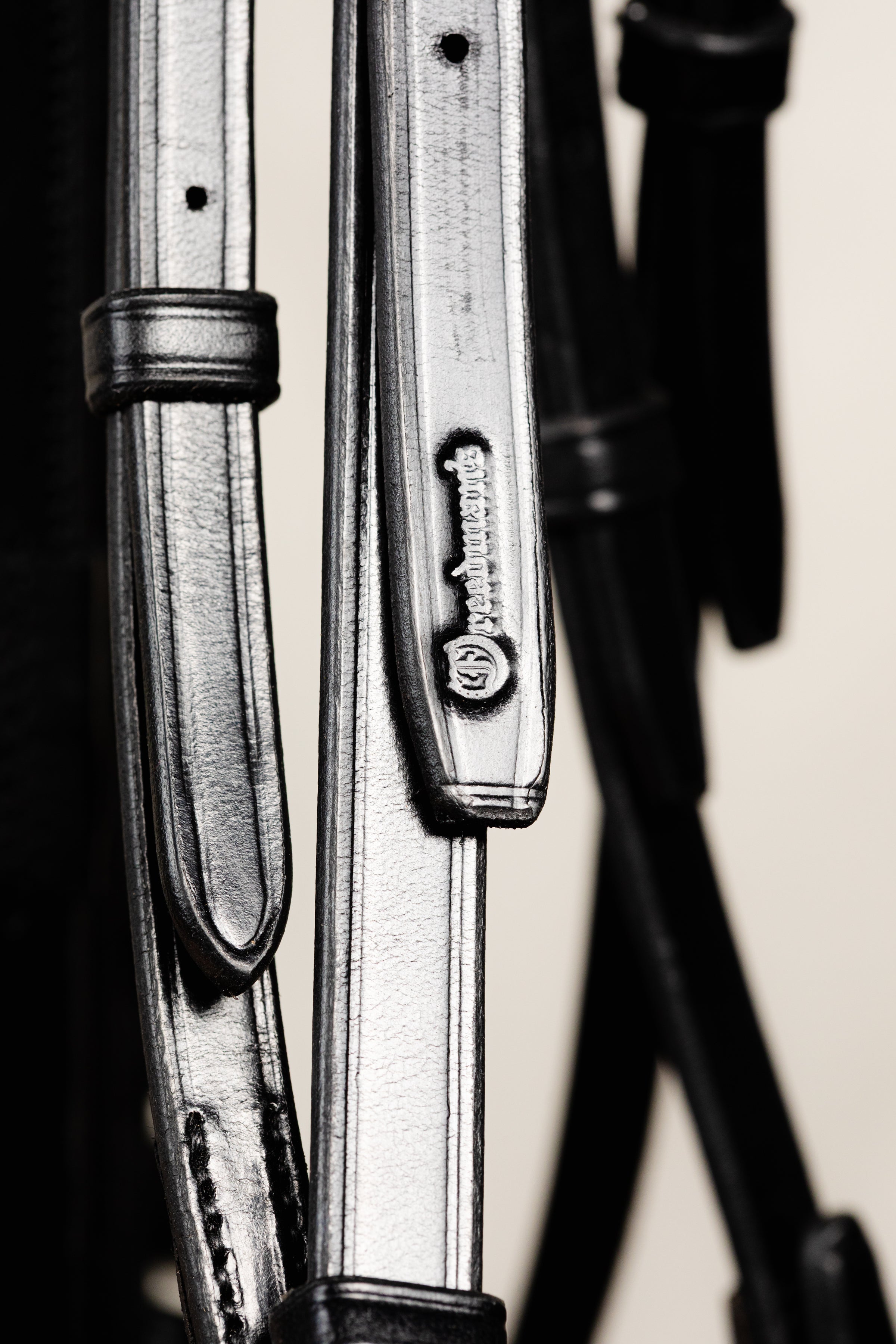 Freedman's Brand Logo Embossed on High-Quality Leather Horse Bridle