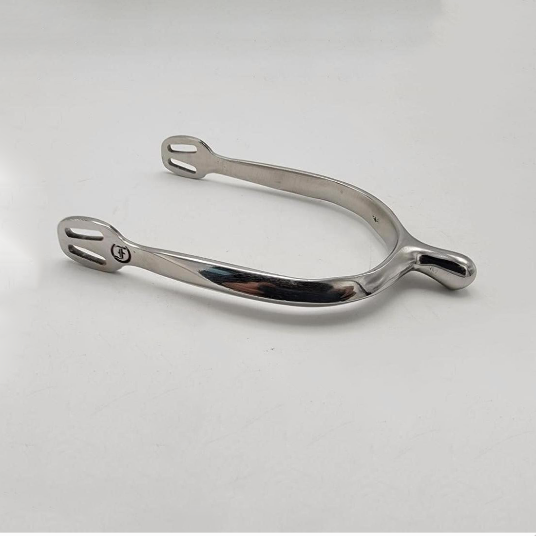 Freedman's Prince of Wales Spurs: Metal Spurs with Smooth Ball End and Slotted Attachment Points