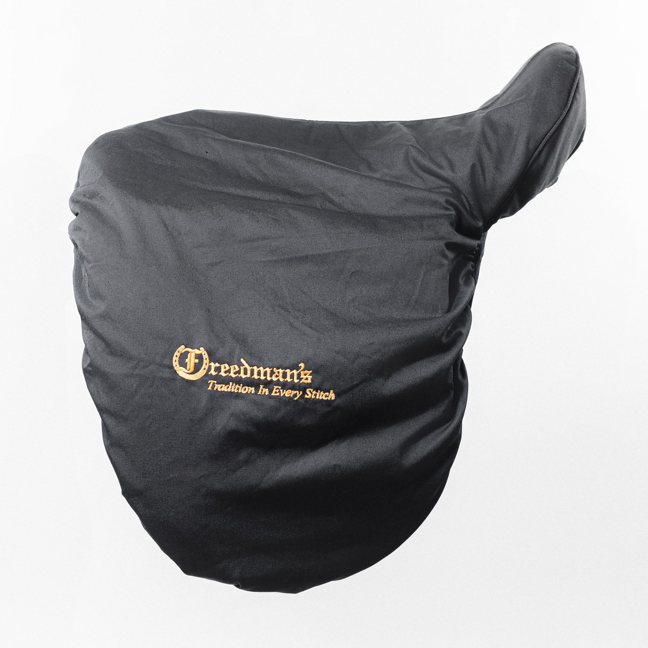 Black Hunter SG Saddle Cover with Freedman's Logo
