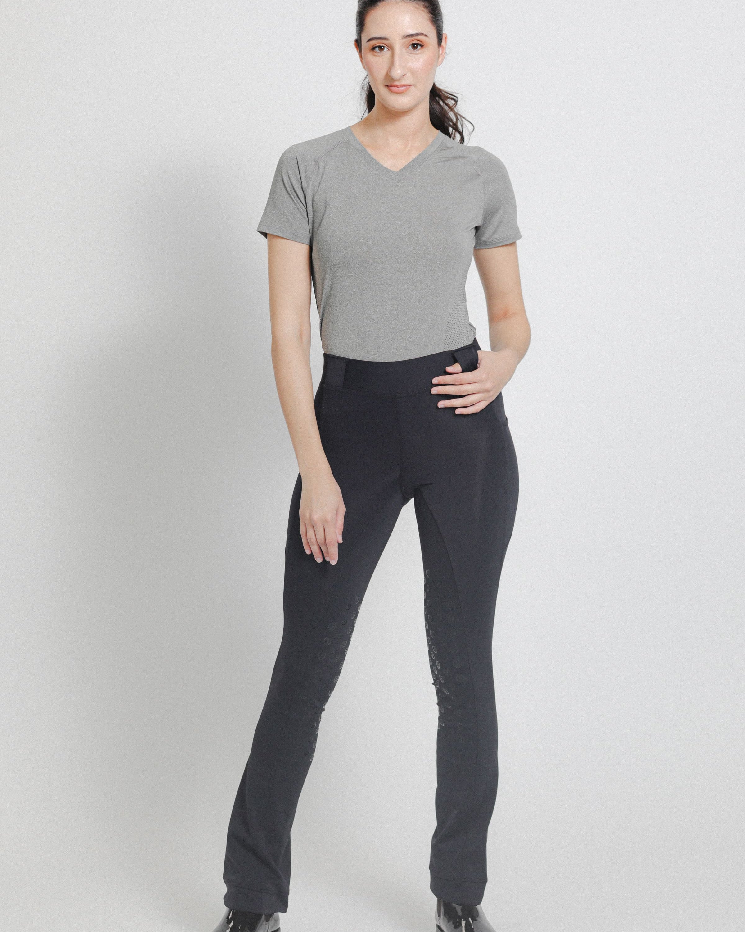 Tous les Jours Performance Jods - Black by Freedman's – sleek, comfortable, and perfect for equestrian fashion.