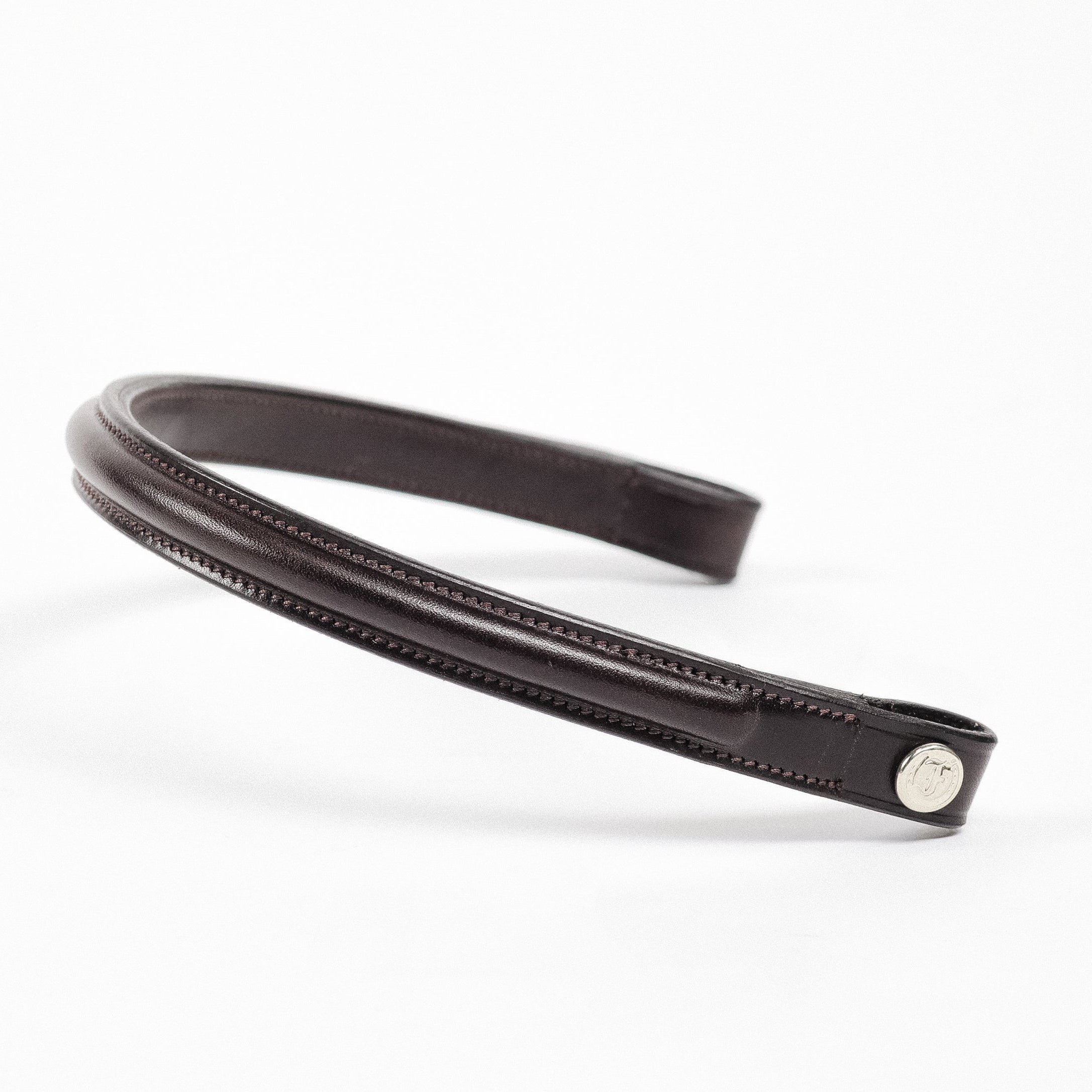 Freedman's Raised Hunter Browband in brown