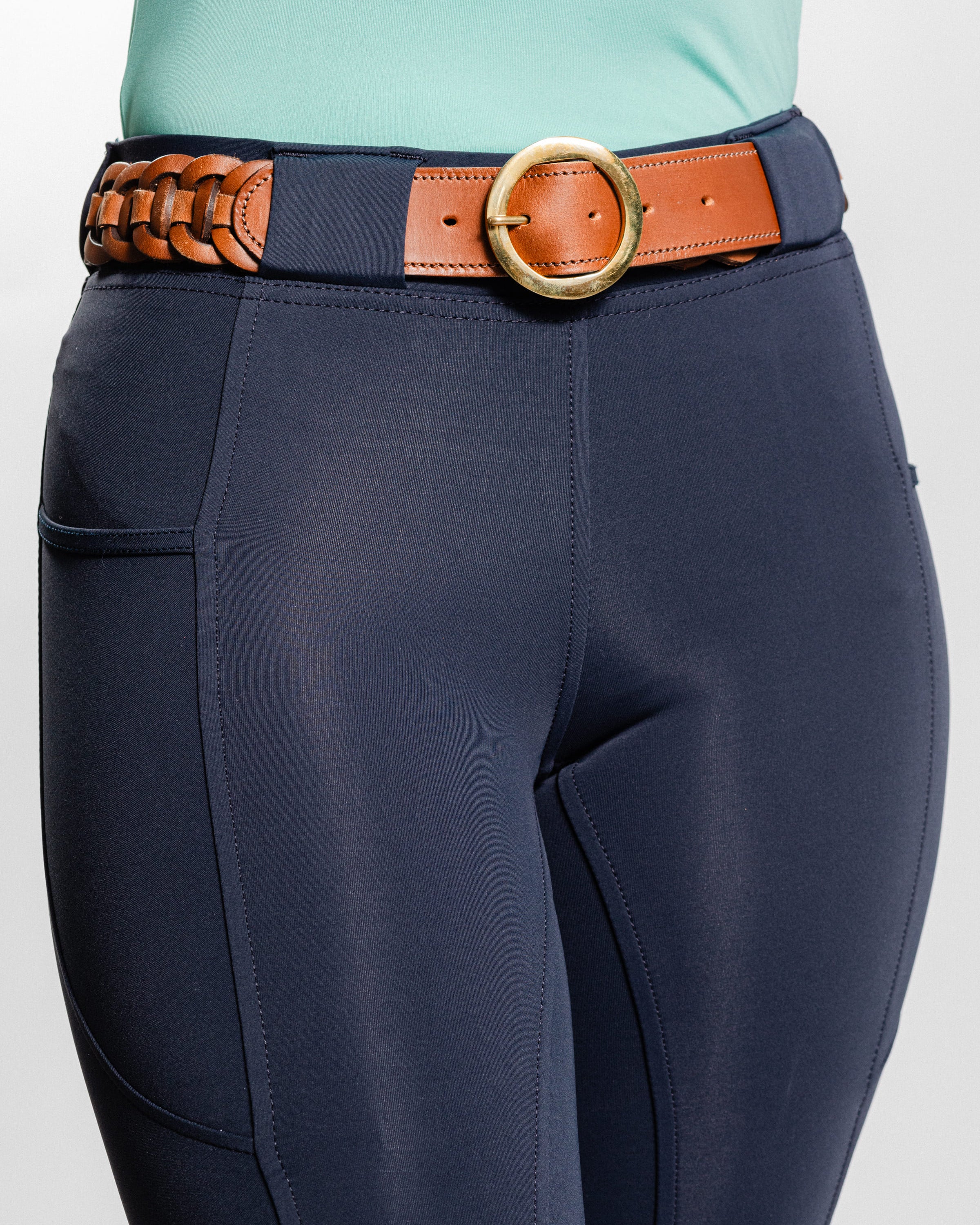Stylish Tous les Jours Jods - Navy by Freedman's – sleek, comfortable, and perfect for equestrian fashion.
