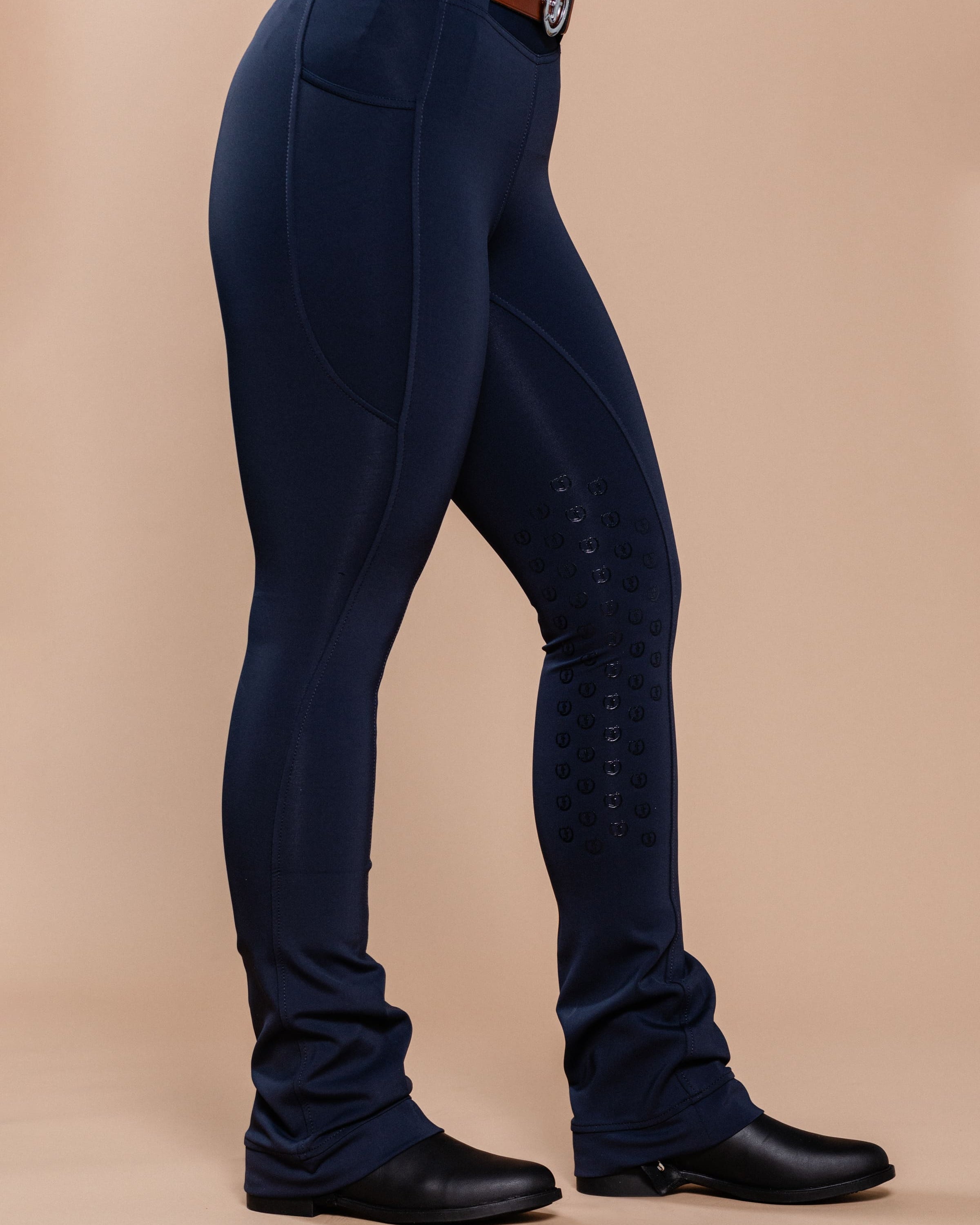 Stylish Tous les Jours Jods - Navy by Freedman's – sleek, comfortable, and perfect for equestrian fashion.