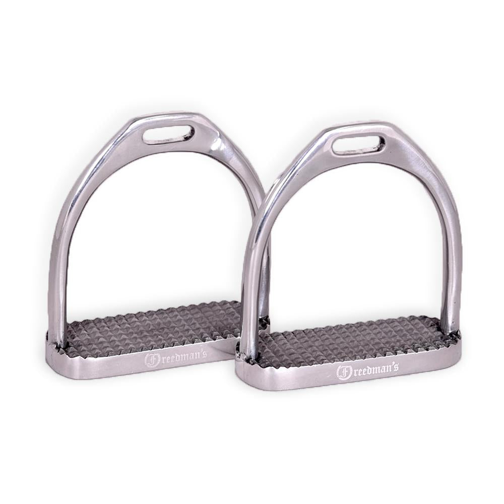 Pair of Freedman's Easy Post Ultra Light Stirrups: Designed for Comfort and Secure Footing During Riding