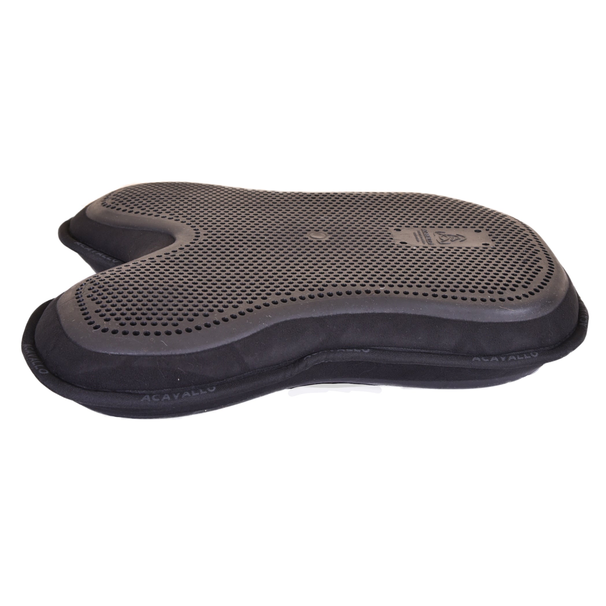 Black Acavallo low back memory foam and gel saddle pad. - Silo 1