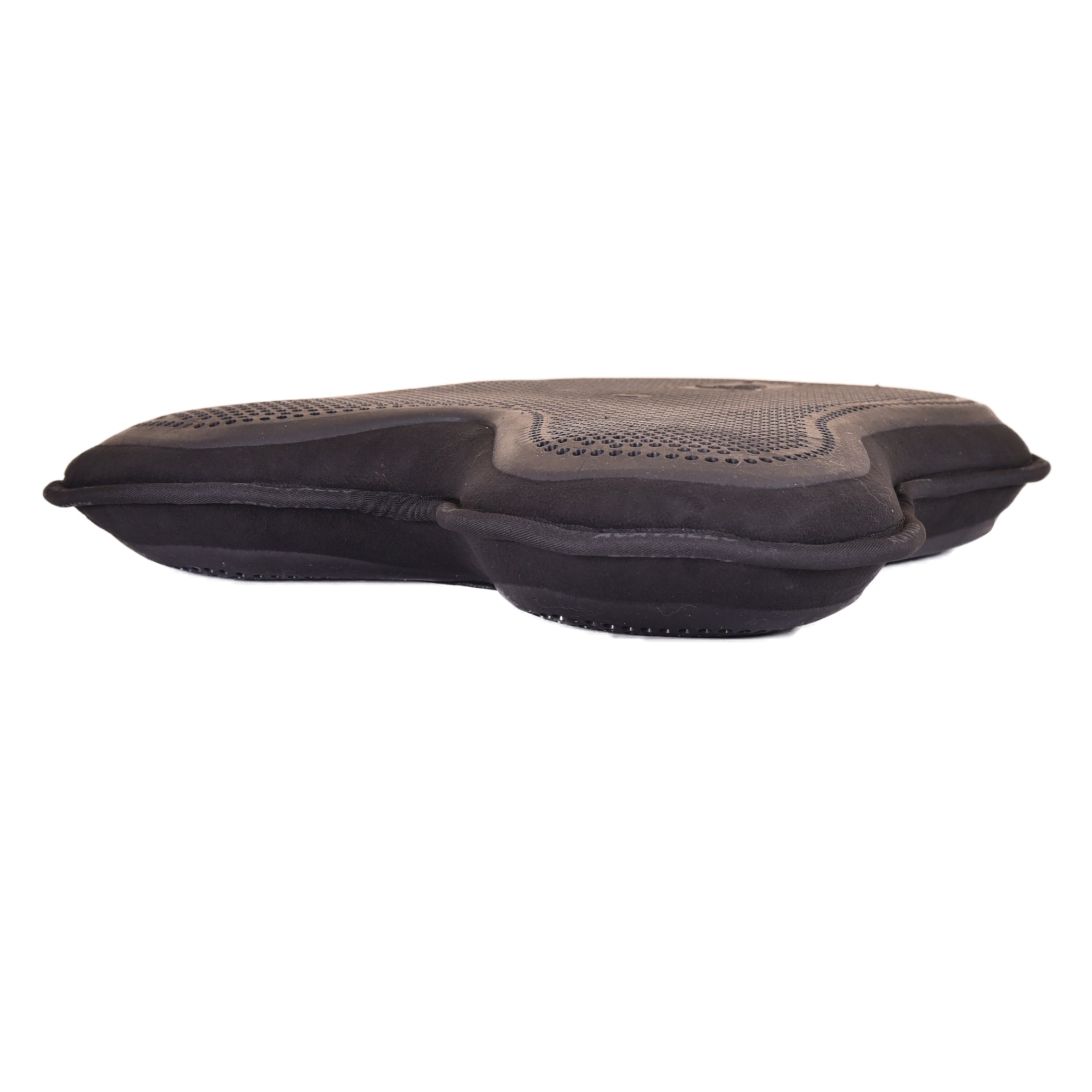 Black Acavallo low back memory foam and gel saddle pad.- Silo 3
