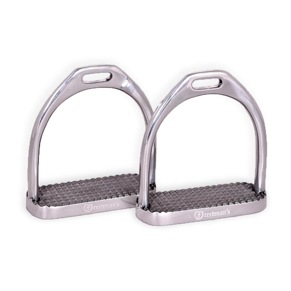Pair of Freedman's Easy Post Ultra Light Stirrups: Designed for Comfort and Secure Footing During Riding