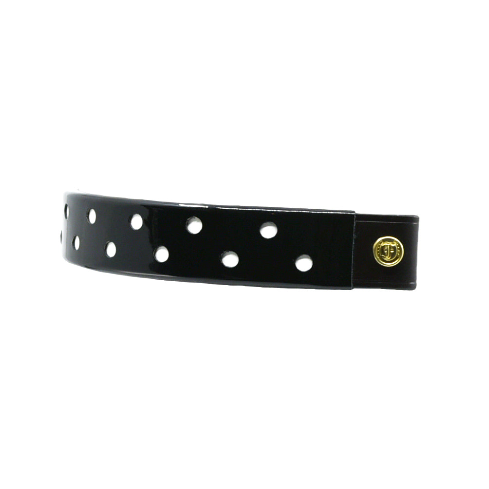 Straight Browbands with Large White Dots