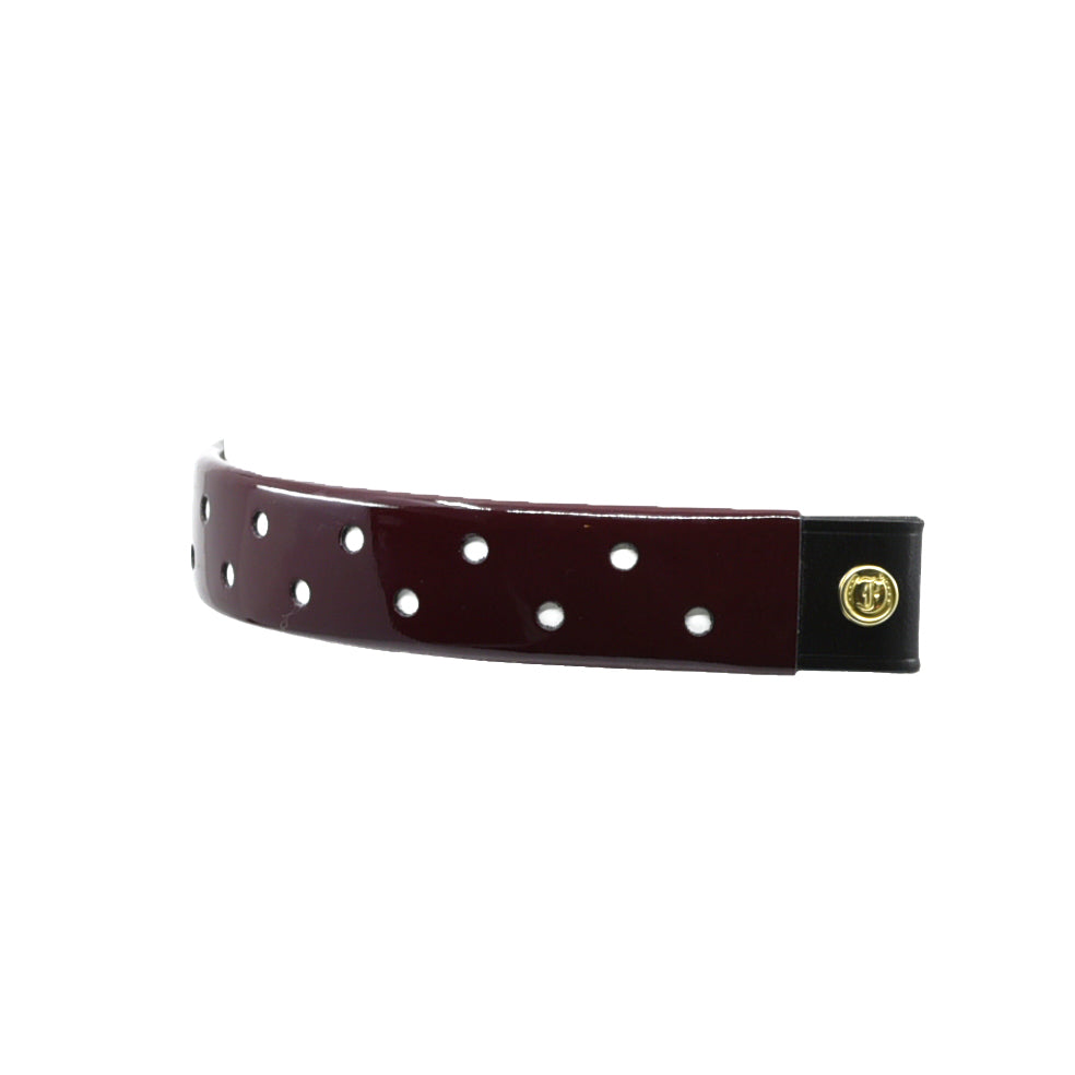 Straight Browbands with Small White Dots