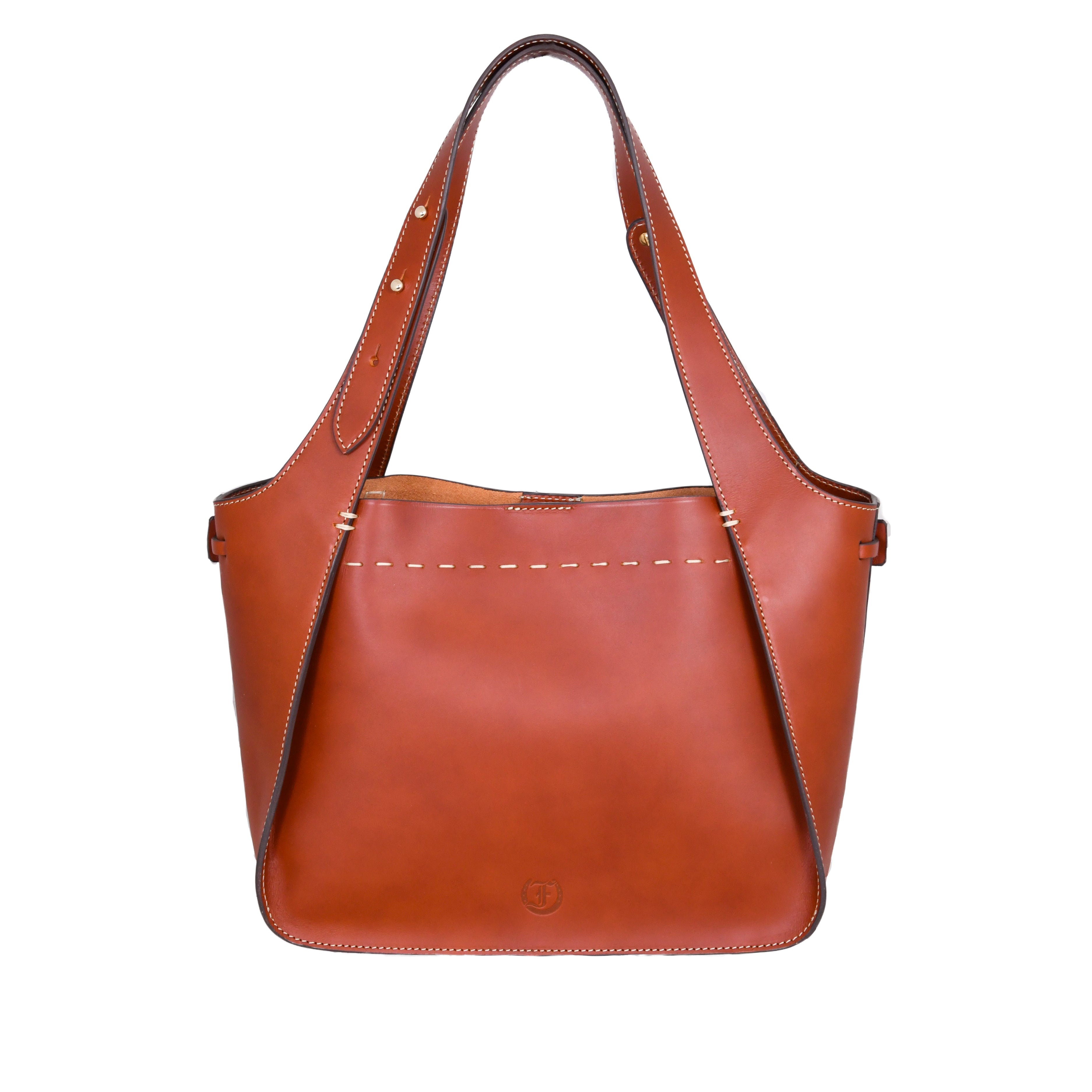 Women's Tan Catalonian Bag by Freedman's - Stylish Tote