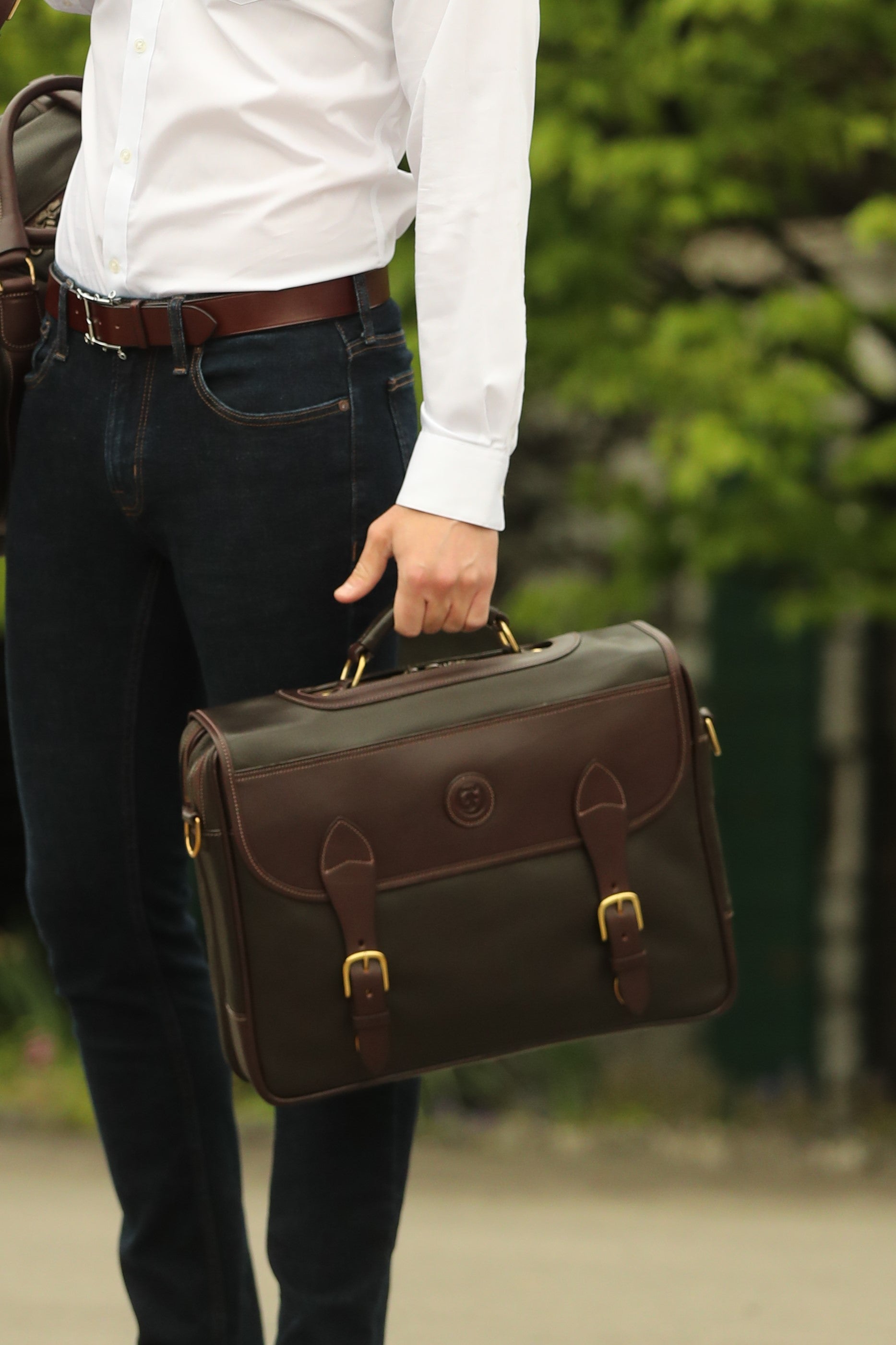 The Entrepreneur Vintage Briefcase