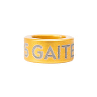 5 GAITED - Gold/Black Font