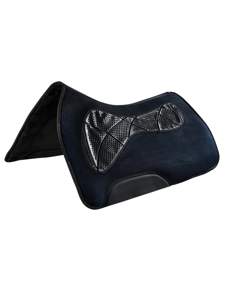 Acavallo Western anatomic pad with synthetic wool lining. Silo 1

