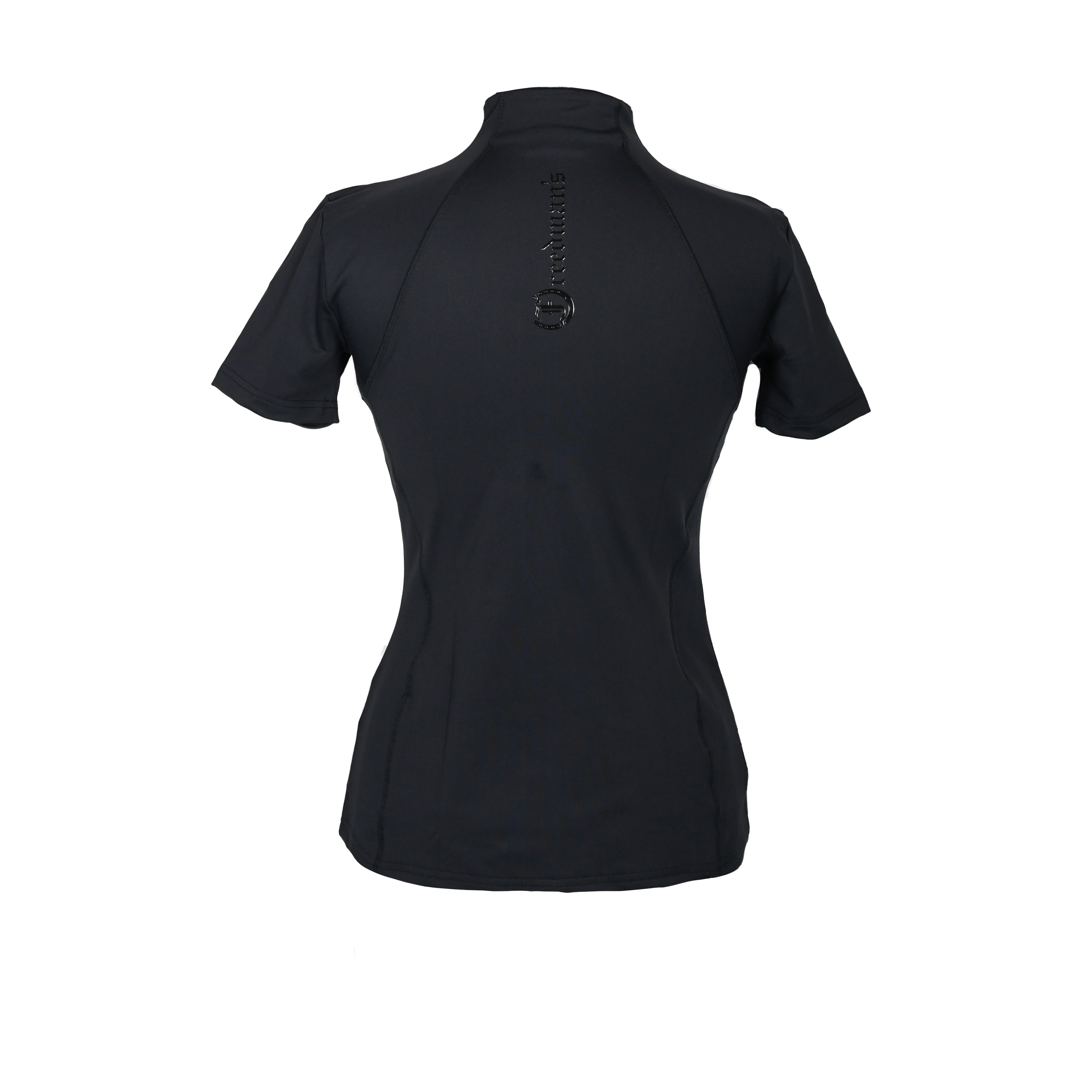 Tess Ladies' 1/4 Zip Short Sleeve Top