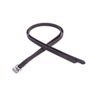 Kids' 3/4" Soft Stirrup Leathers: Brown Leather Stirrup Leathers with 3/4 Inch Width, Soft Texture, and Metal Buckles