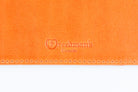 Close-up of Freedman's Logo and "Made in Canada" on Leather Wallet