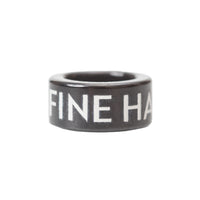 FINE HARNESS - Black/White Font