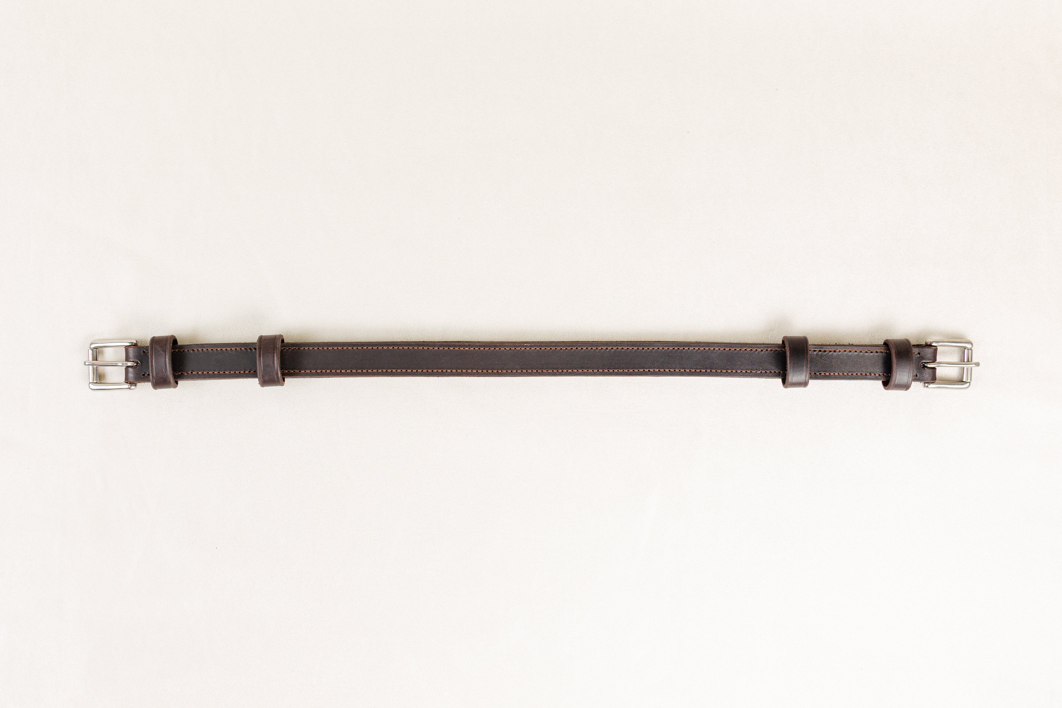 ACTraining Balance Strap, Brown Leather, with Buckle Closures, Horse Tack 