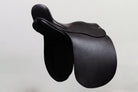 Ultra XD Saddle cutback saddle with a deep seat design for a secure riding experience, shown in angled side profile in dark leather.