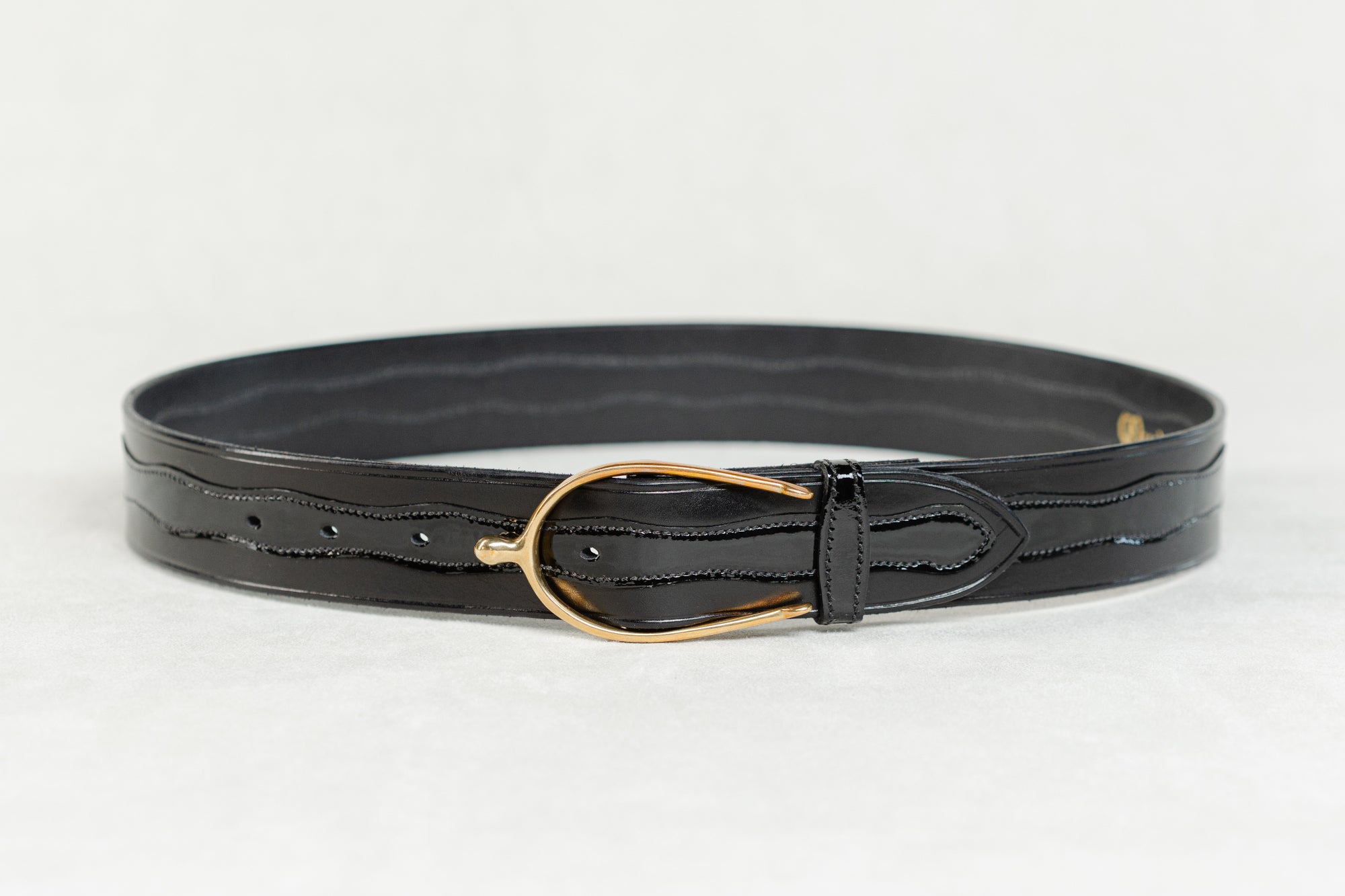 Patent Scalloped Spur Belt