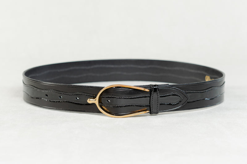 Patent Scalloped Spur Belt