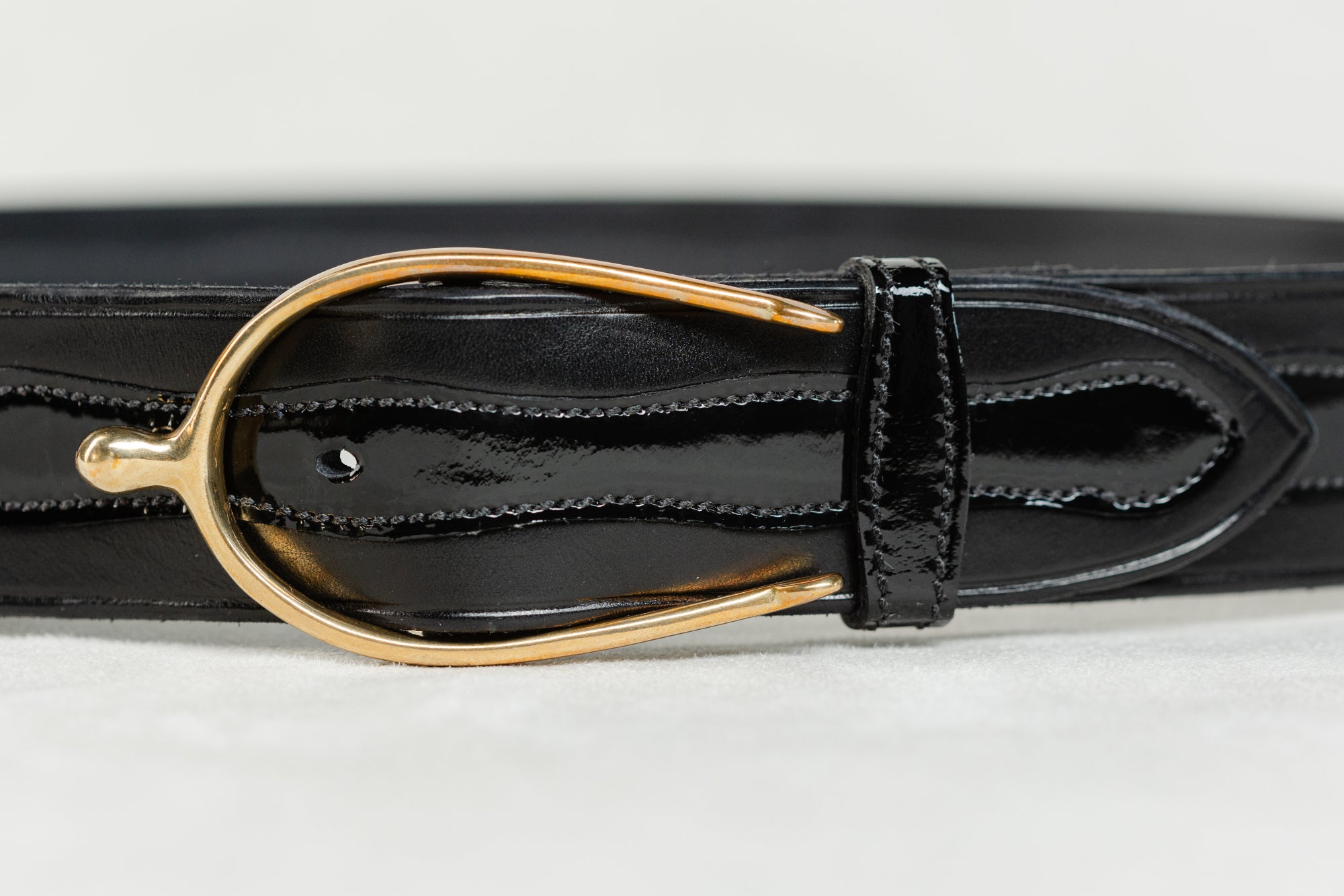 Patent Scalloped Spur Belt