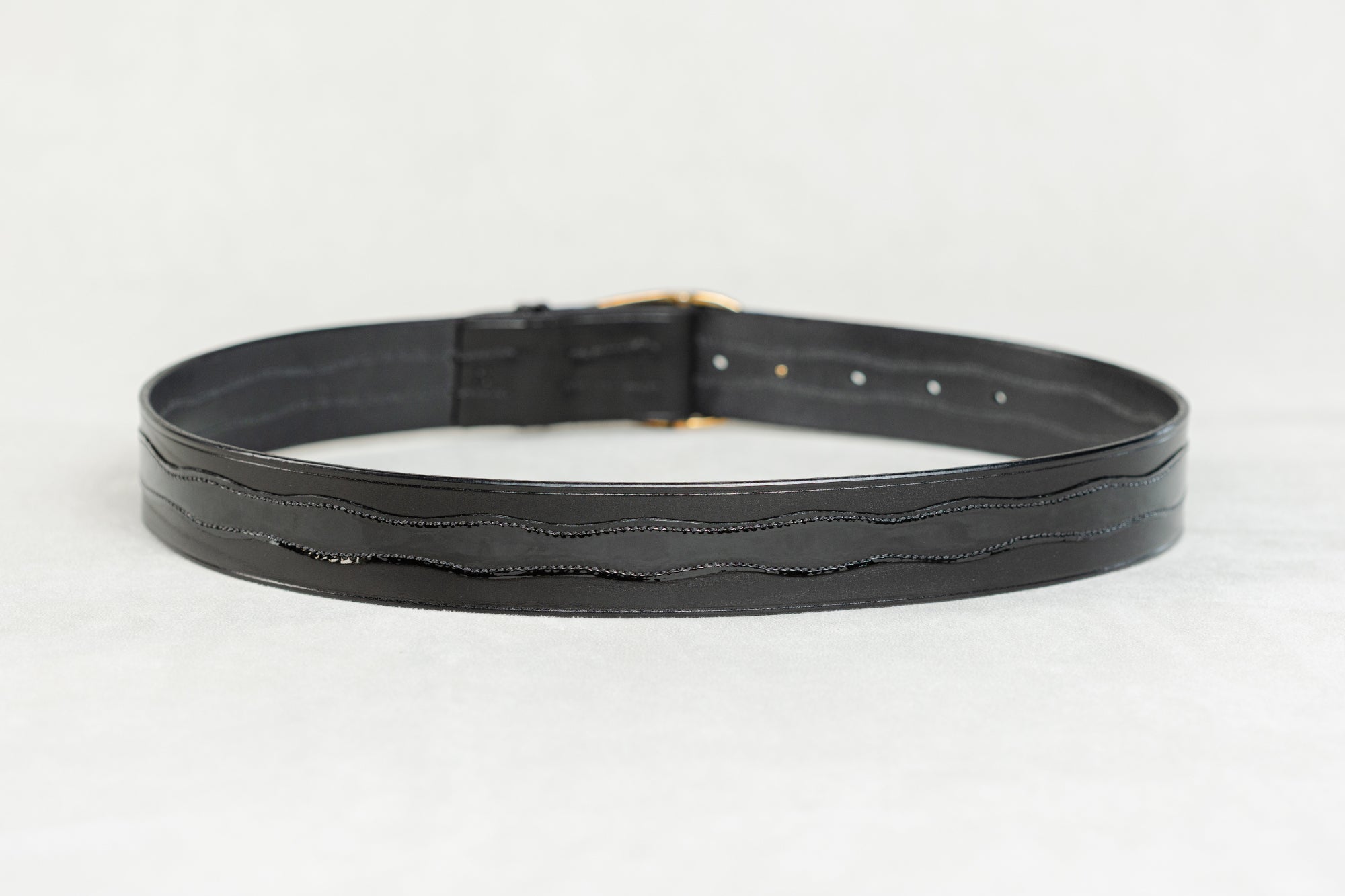 Patent Scalloped Spur Belt