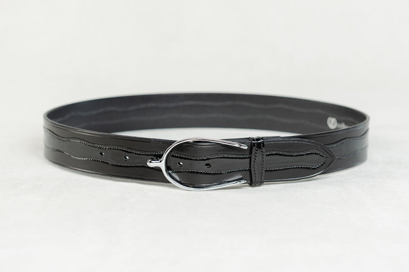 Patent Scalloped Spur Belt