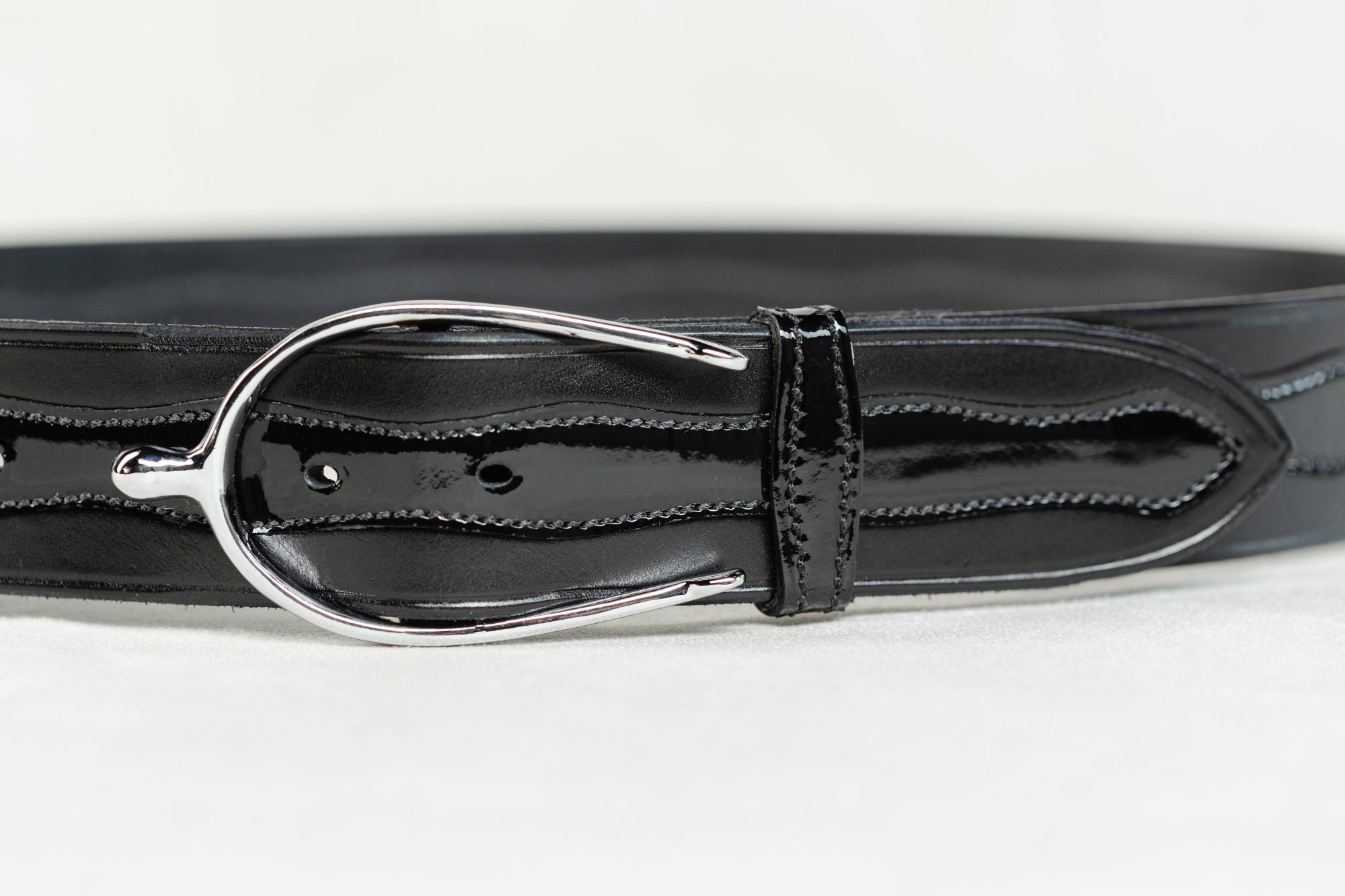 Patent Scalloped Spur Belt