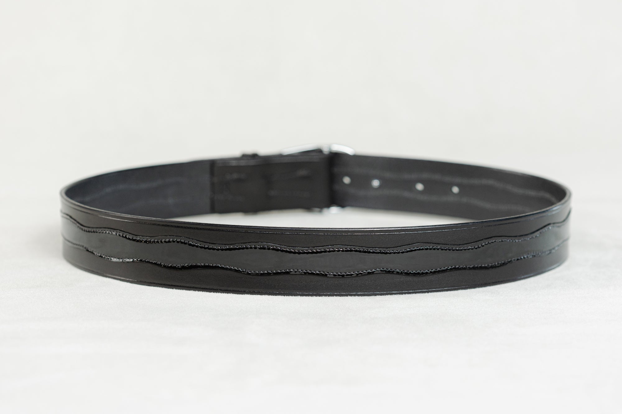 Patent Scalloped Spur Belt