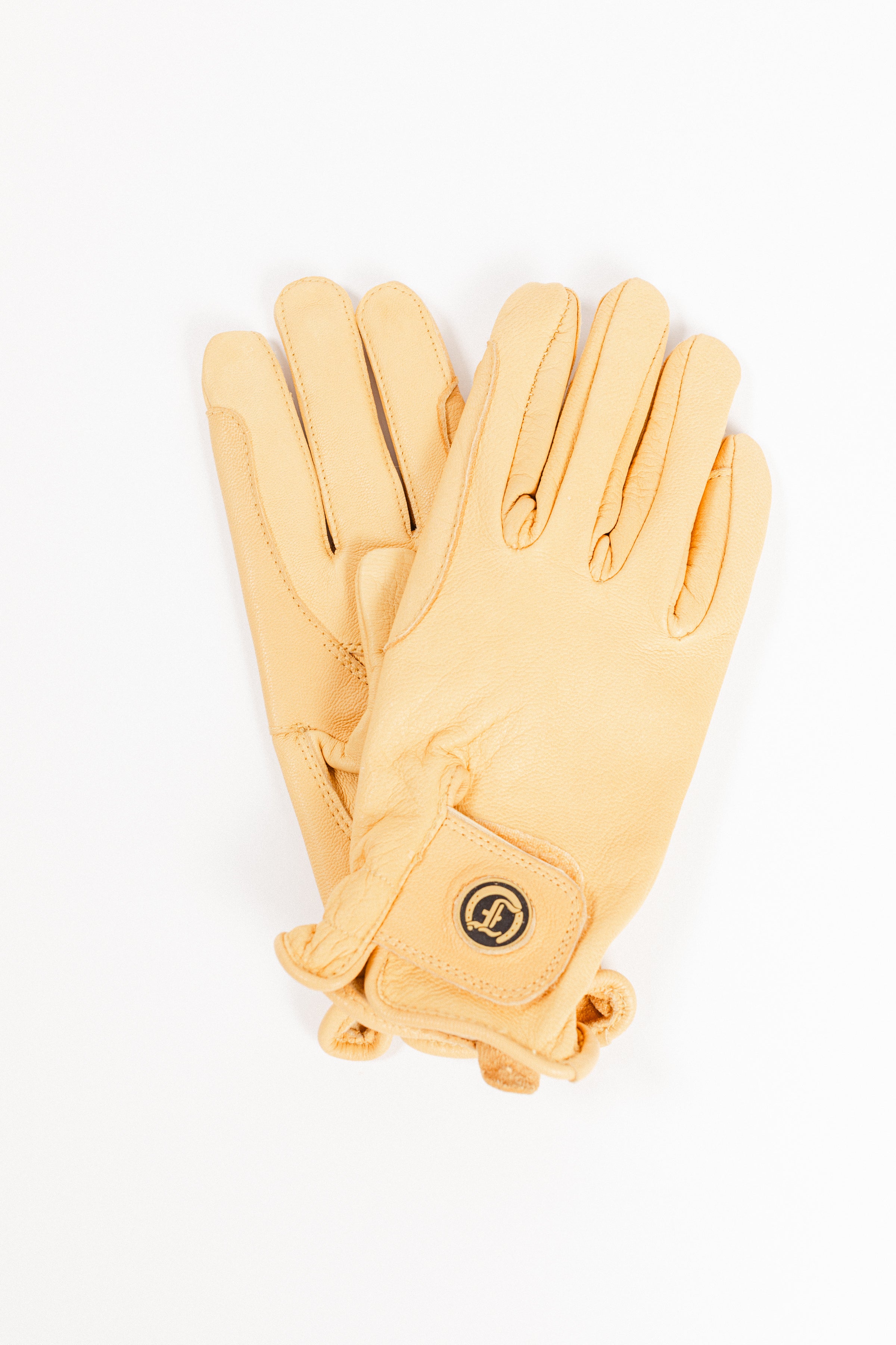Deer Skin Work Gloves with Freedman’s Logo Patch