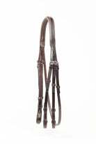 Image of Advantage Bridle Crown, Cob Size, Brown Leather Horse Tack

