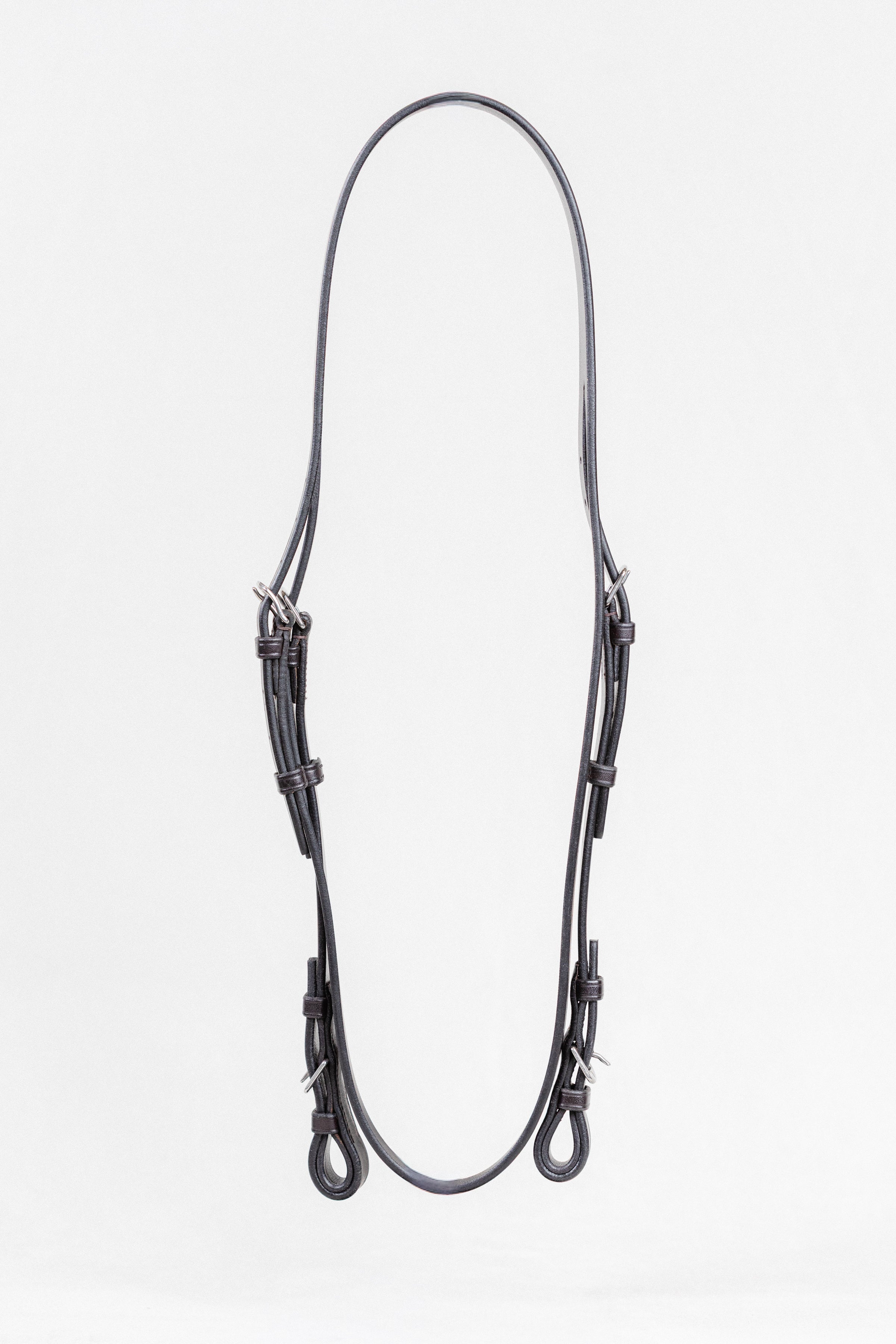 Académie Snaffle Bridle w/ 1/2 Laced Rein