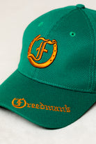 Green Mesh Ball Cap - Freedman's Lightweight Hat with Embroidered Logo and Brand Name
