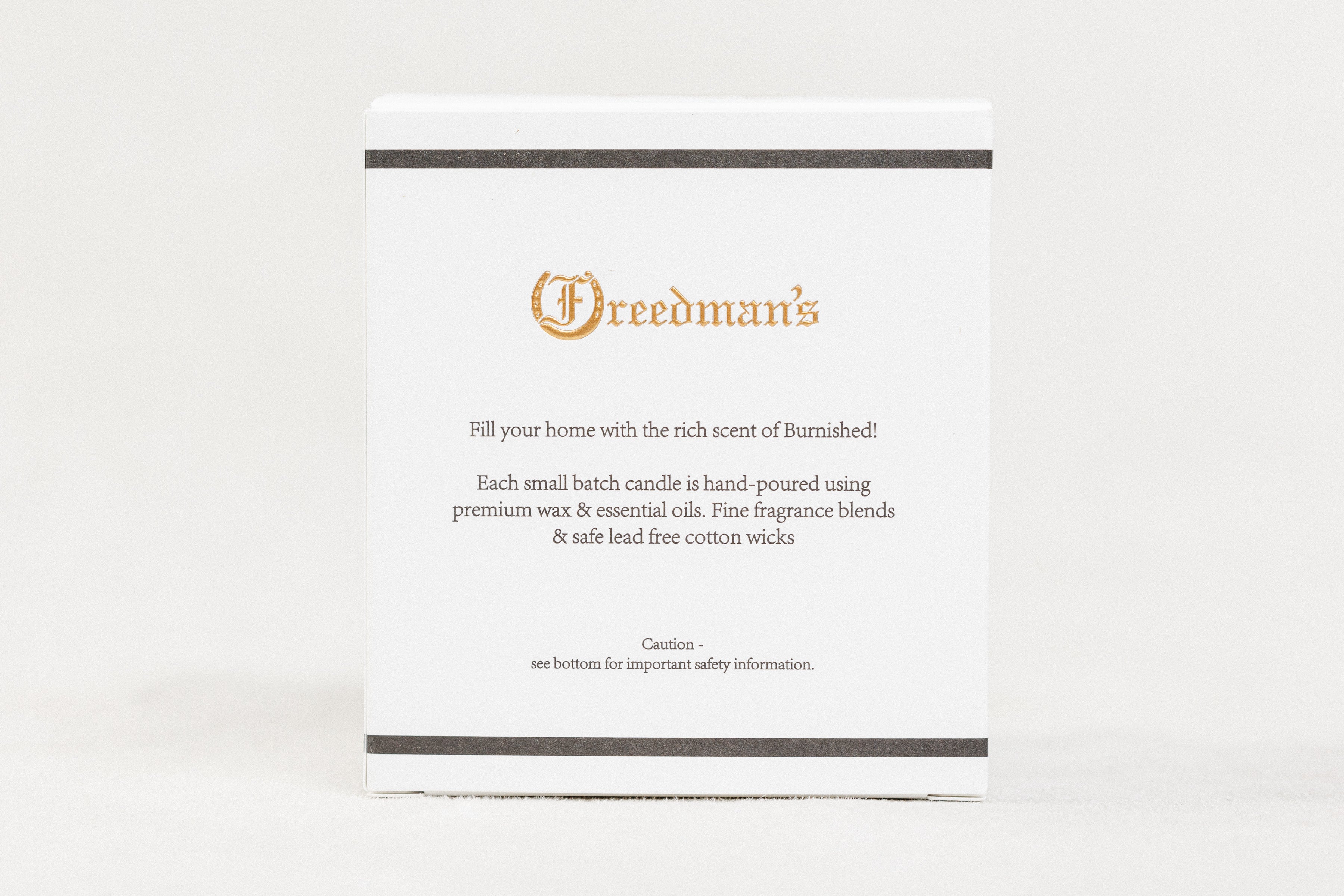 Freedman's Burnished Scented Candle