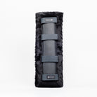 Black Fleece Back Pad by Freedman's, back-view of textured black fabric