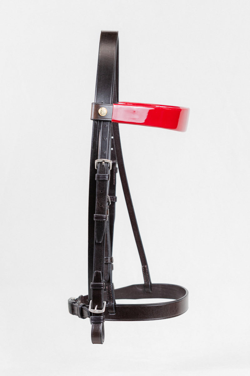 Académie Snaffle Bridle With 1/2" Flat Rein