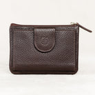 Freedman's Ladies Medium Brown Leather Wallet with Logo