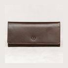 Freedman's Ladies Brown Leather Wallet with Logo Detail