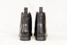 Men's Paddock Boots by Freedman's, polished black leather, formal dress shoes-Back View