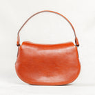 Chestnut Leather Murphy Bag by Freedman's, Back View with Single Handle