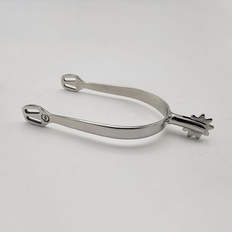 Freedman's Rowel Spurs: Metal Spurs with Rowel and Slotted Attachment Points