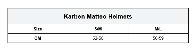 Karben Matteo Helmet