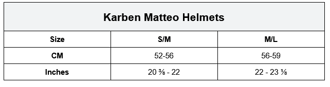 Karben Matteo Helmet