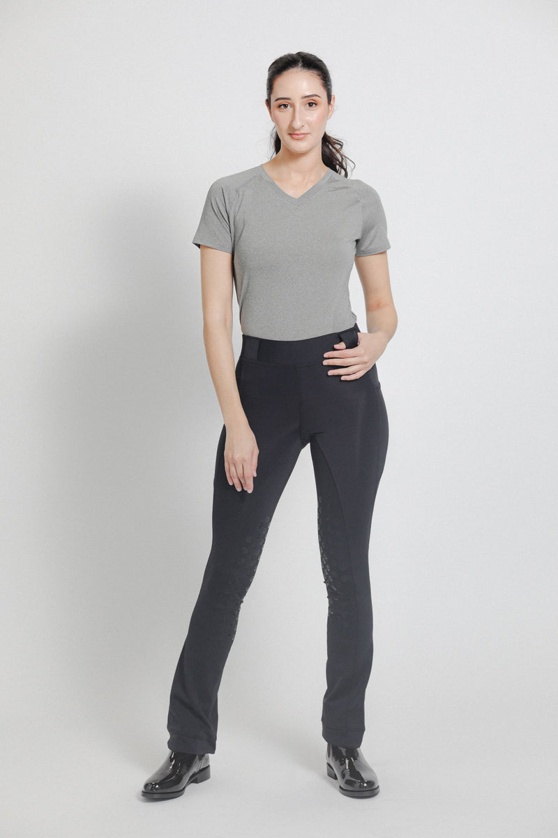 Tous les Jours Performance Jods  - Black by Freedman's – sleek, comfortable, and perfect for equestrian fashion.