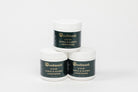 Freedman's Luxury Saddle & Leather Conditioner: Three Jars Stacked in a Pyramid on a White Background 