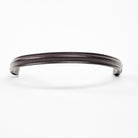 Freedman's Raised Hunter Browband in brown-front view