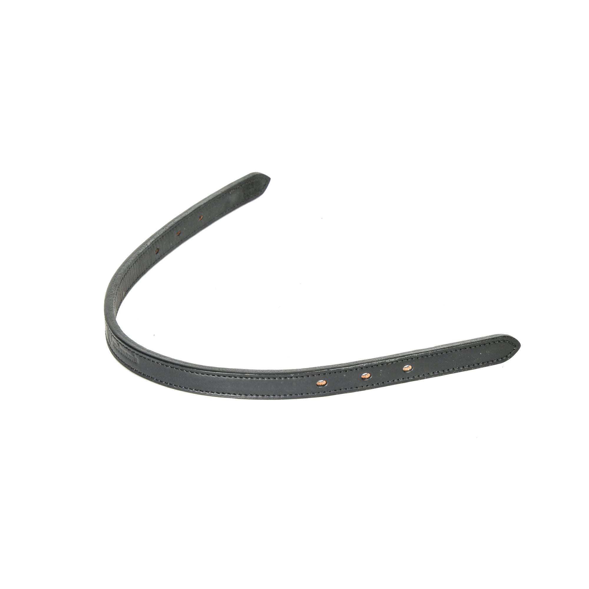 Halter Crown Pony 3/4" Black